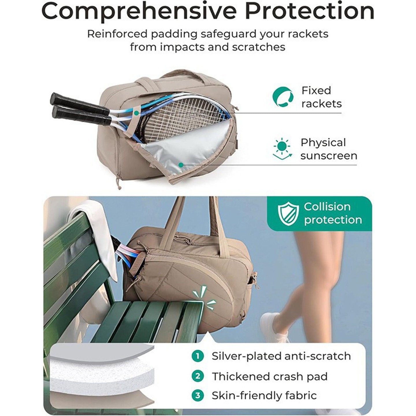 Handheld shoulder bag