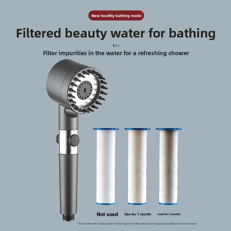 Handheld Shower Head with Adjustable Bracket