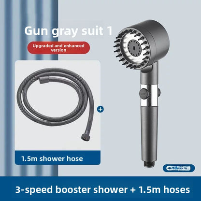 Handheld Shower Head with Adjustable Bracket