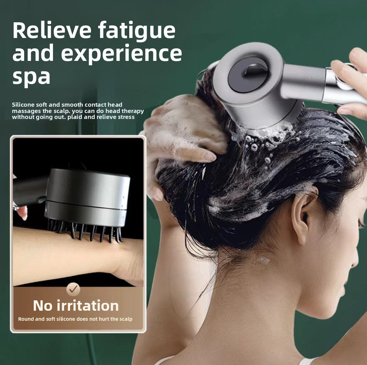 Handheld Shower Head with Filter and Multiple Spray Modes