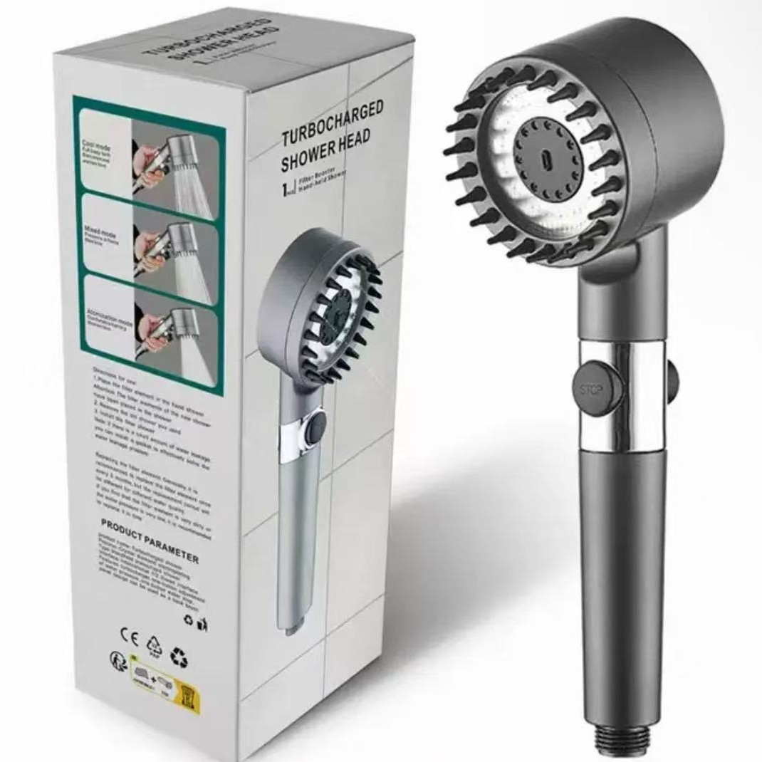 Handheld Shower Head with Filter and Multiple Spray Modes