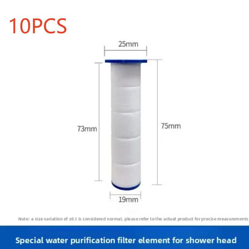 Handheld Shower Head with Filter and Pressure Boost