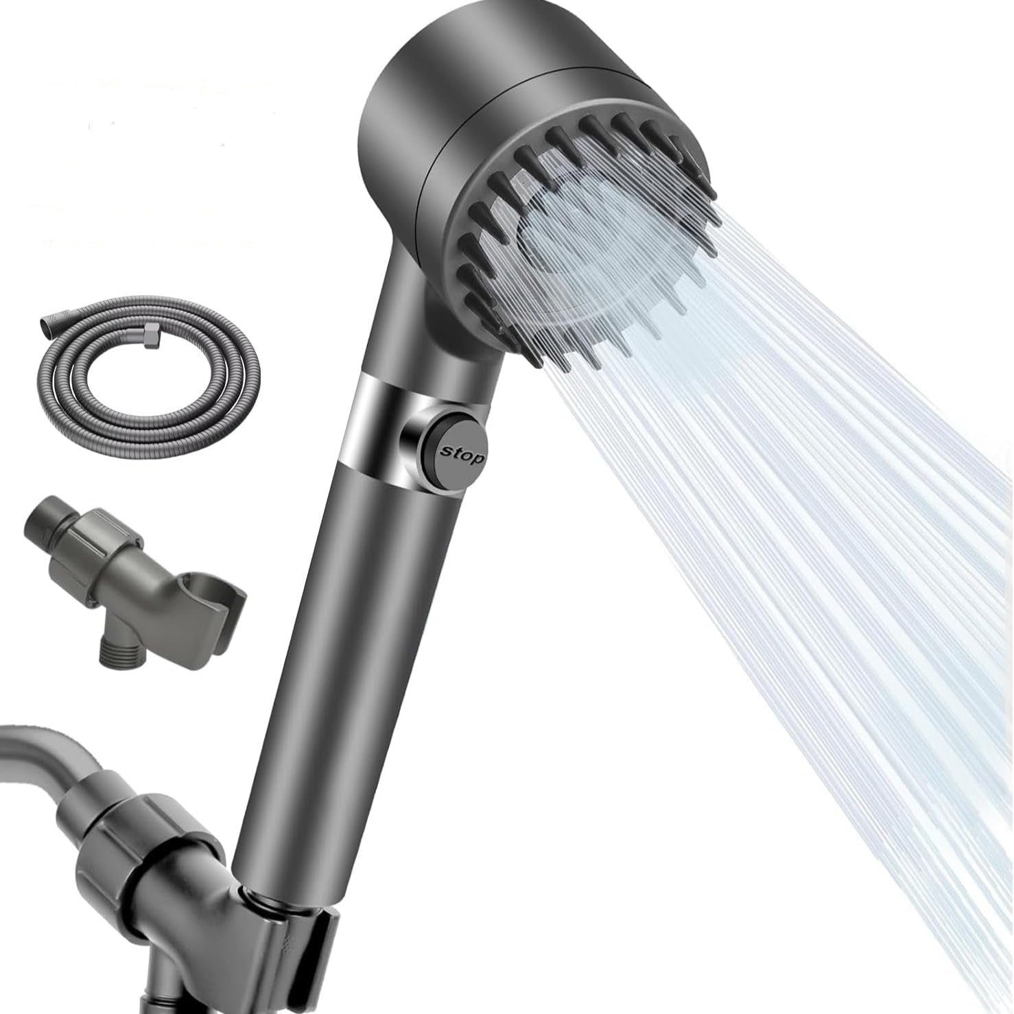 Handheld Shower Head with Multiple Spray Modes