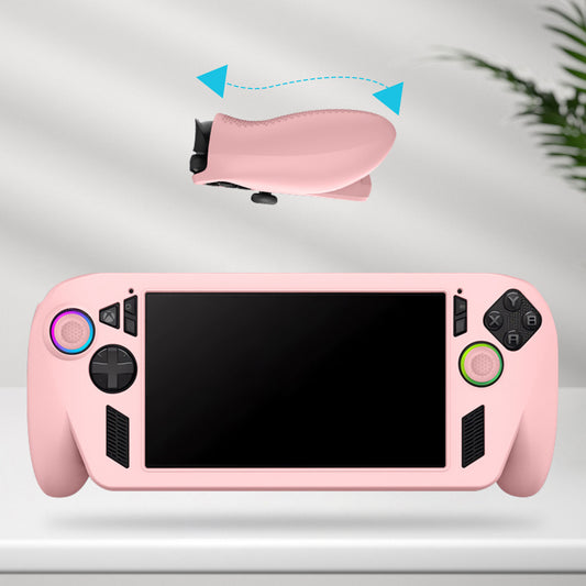 Handheld silicone protective case