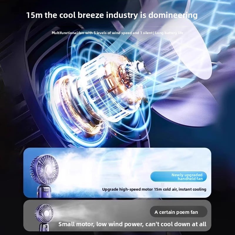 Handheld small fan