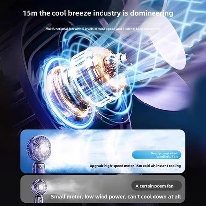 Handheld small fan