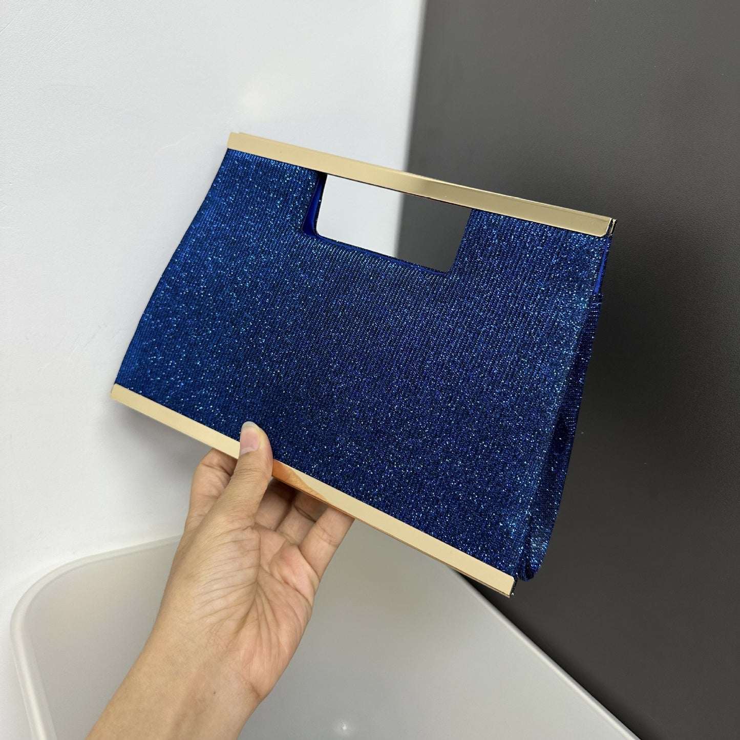 Handheld small rectangular bag