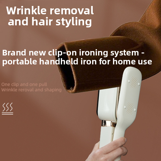Handheld Steam Iron with Dual Dry and Wet Function