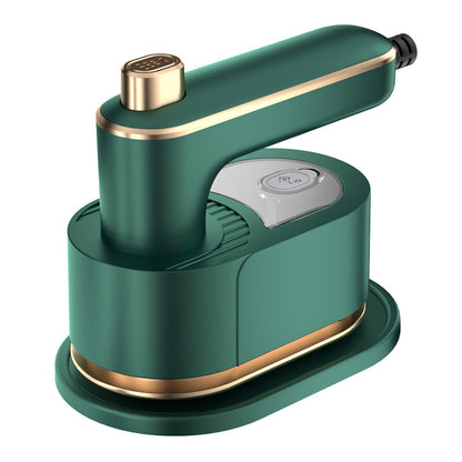 Handheld steam ironing machine