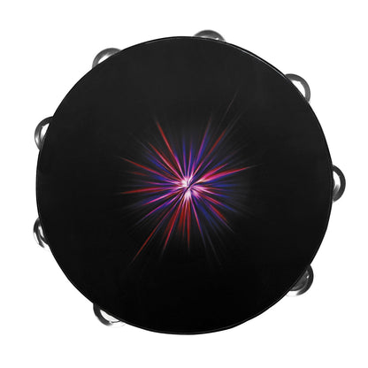 Handheld tambourine instrument