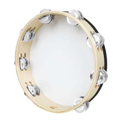 Handheld tambourine instrument