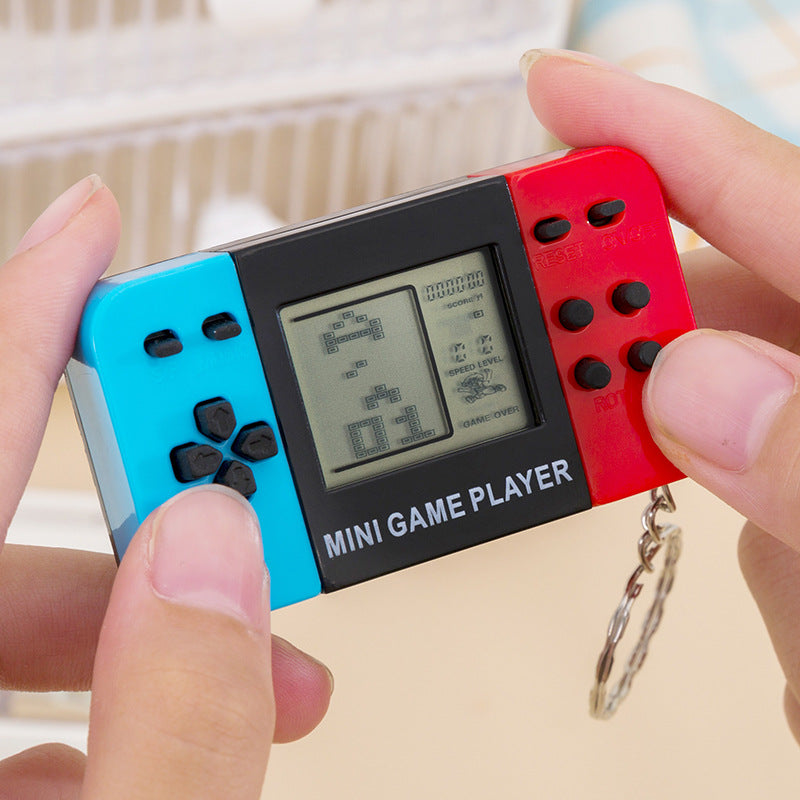 Handheld Tetris Game Keychain