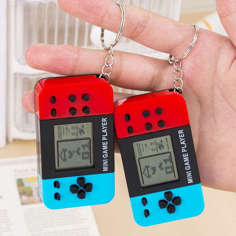 Handheld Tetris Game Keychain