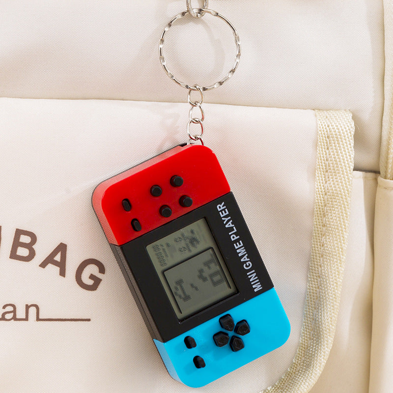 Handheld Tetris Game Keychain
