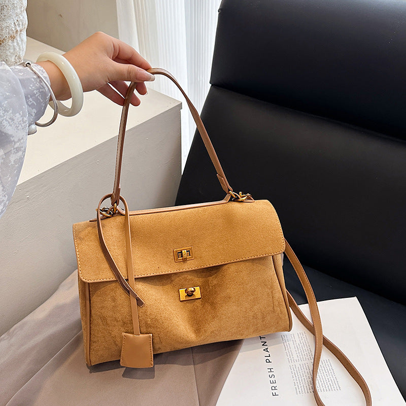 Handheld tote bag, single-shoulder crossbody bag