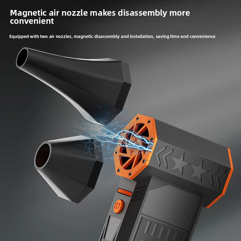 Handheld Turbo Blower Fan with Power Bank