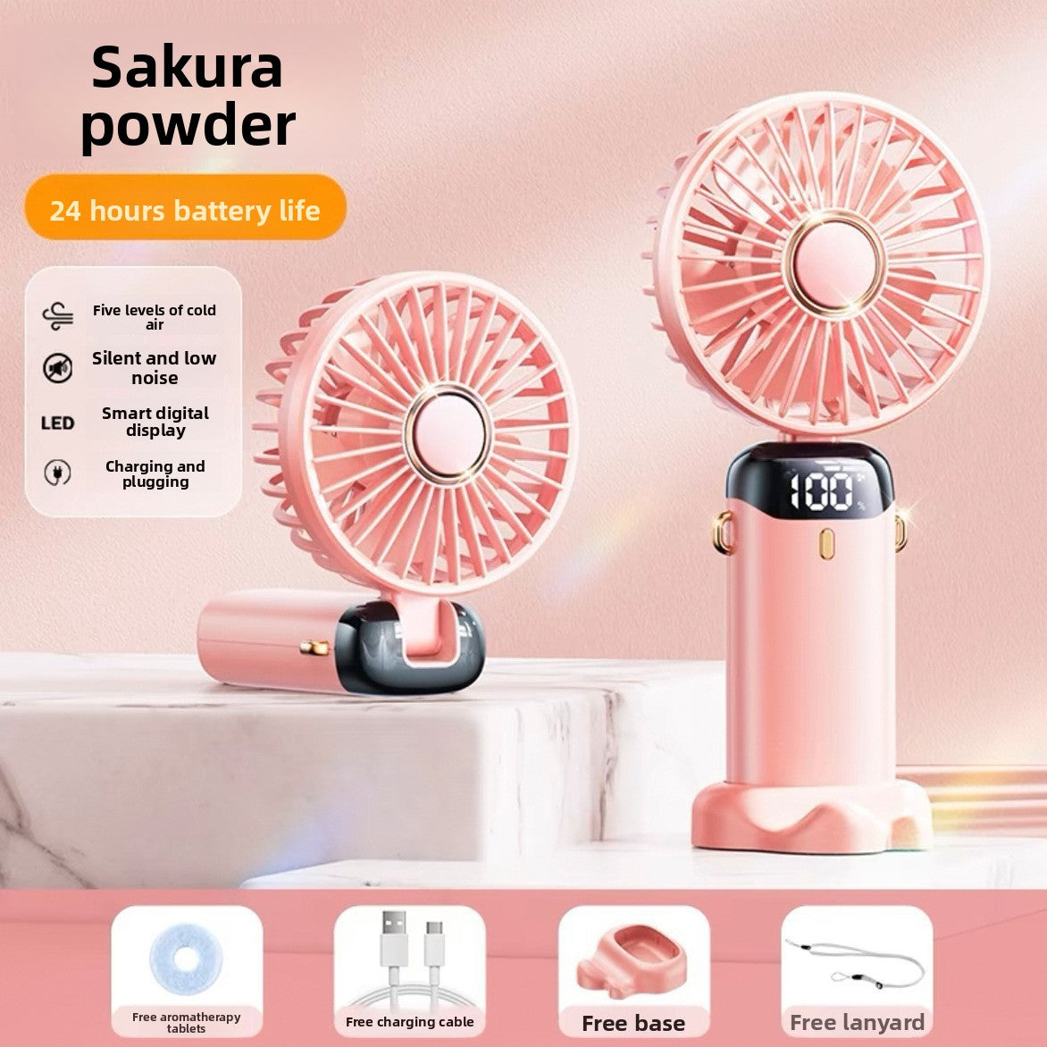 Handheld USB Fan