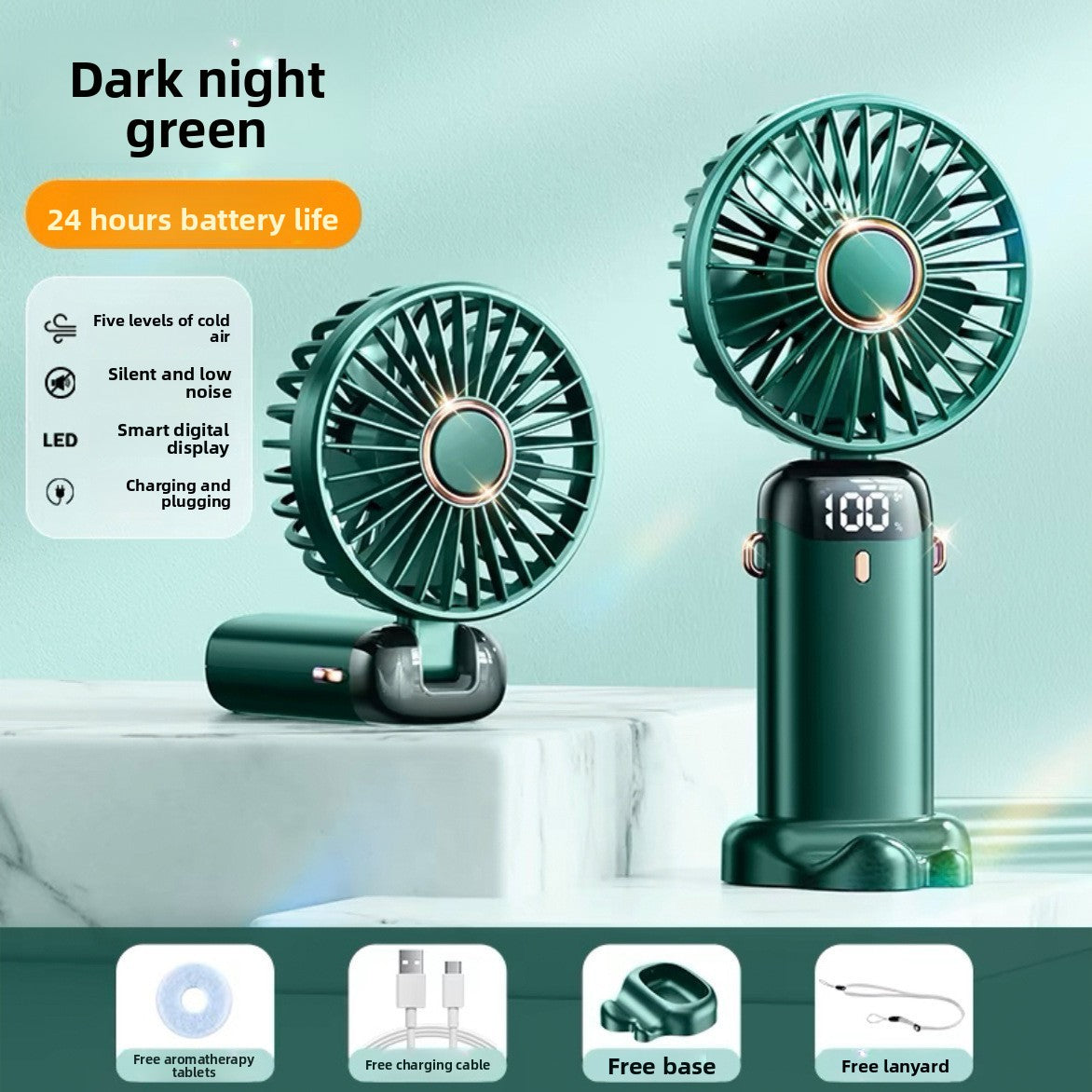 Handheld USB Fan