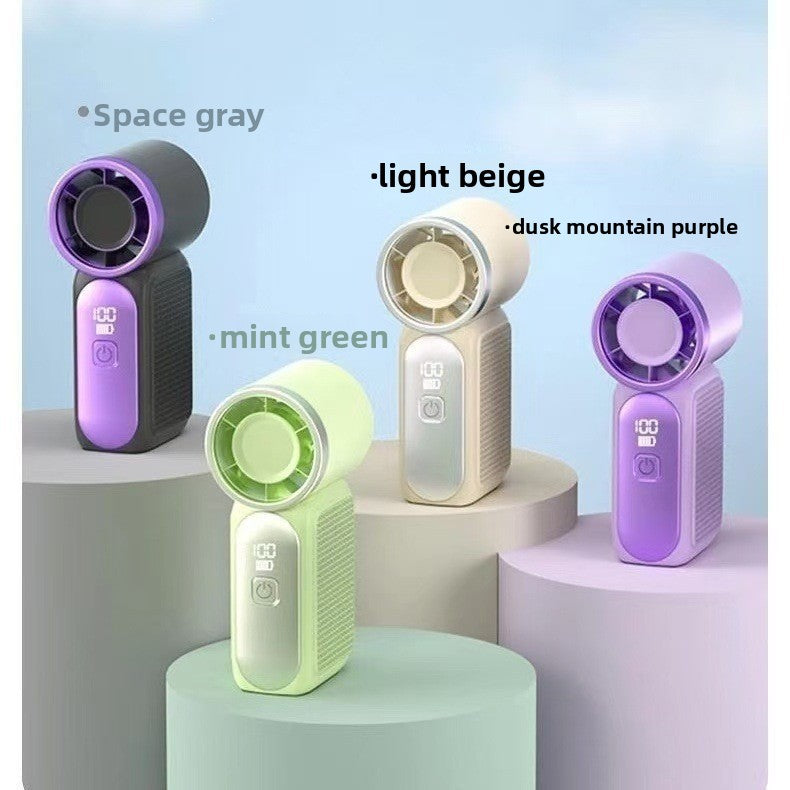 Handheld USB Rechargeable Fan