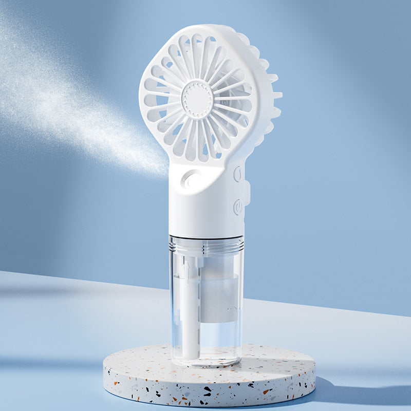 Handheld USB Rechargeable Mist Spray Fan