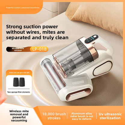 Handheld UV Sterilizing Vacuum Cleaner with Dual Dust Cups