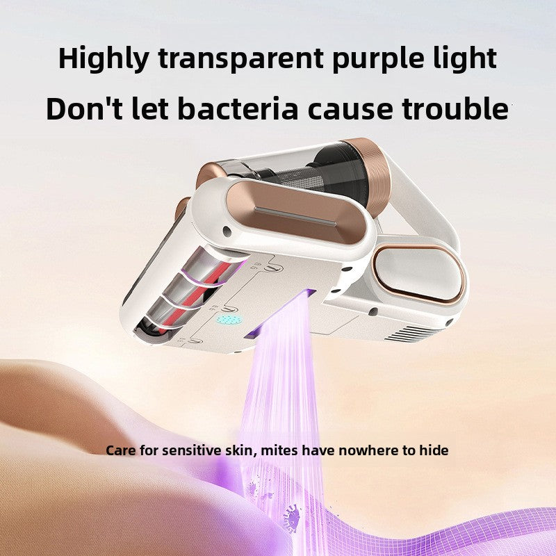 Handheld UV Sterilizing Vacuum Cleaner with Dual Dust Cups