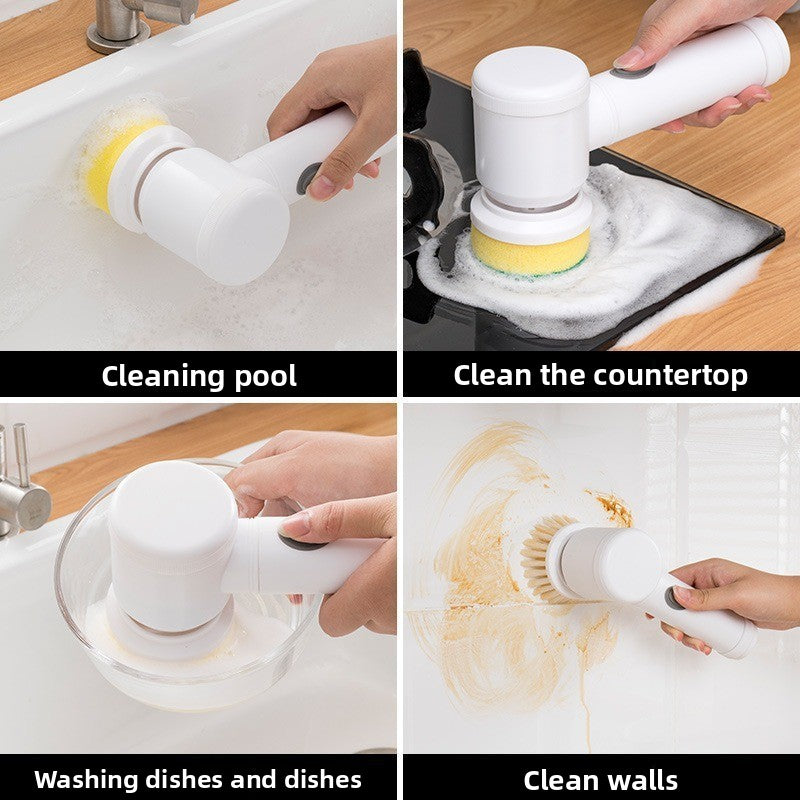 Handheld Wireless Electric Cleaning Brush