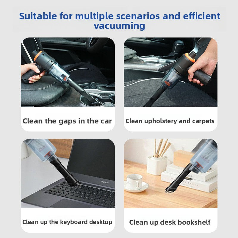 Handheld Wireless Vacuum Cleaner for Car and Home