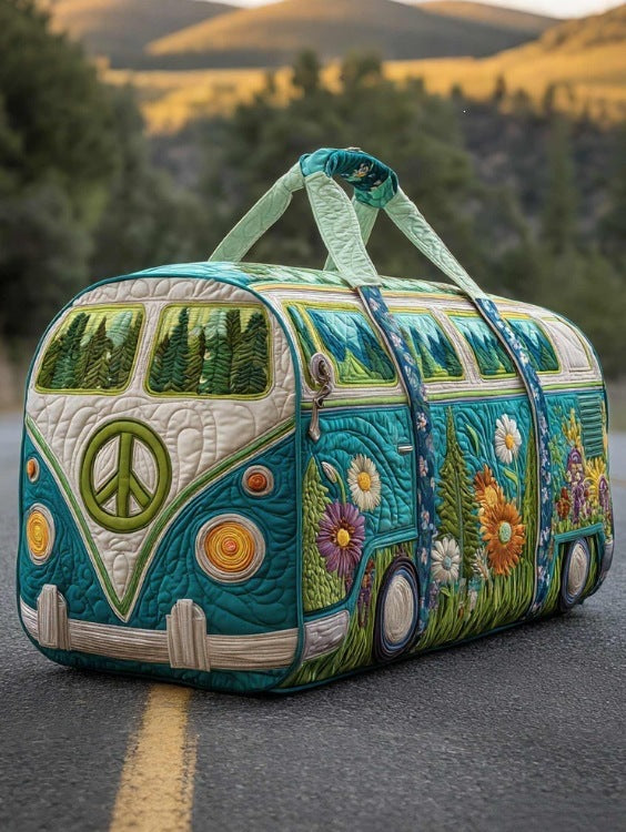 Handheld Woven Travel Bag