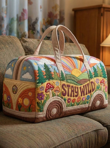 Handheld Woven Travel Bag