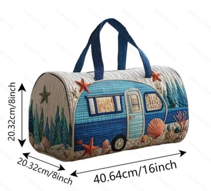 Handheld Woven Travel Bag