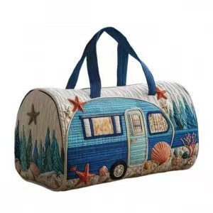 Handheld Woven Travel Bag