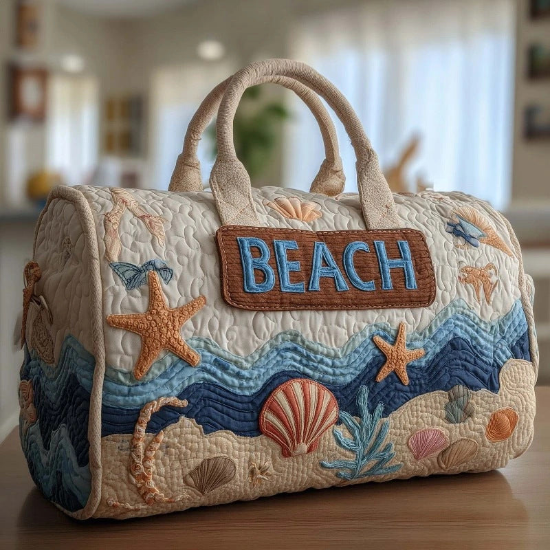 Handheld Woven Travel Bag