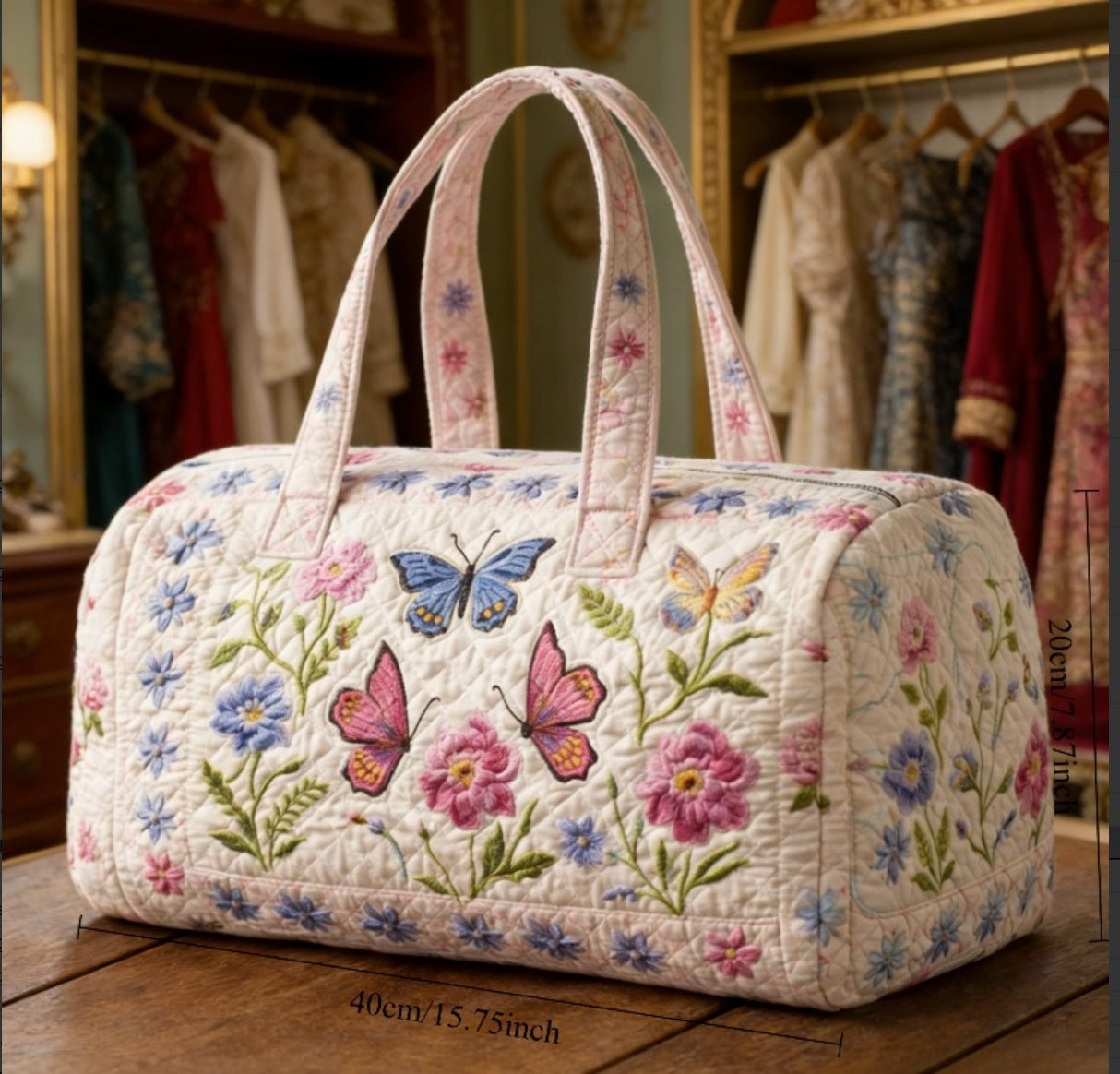 Handheld Woven Travel Bag