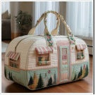 Handheld Woven Travel Bag