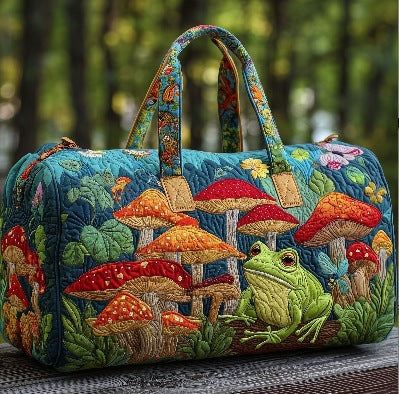 Handheld Woven Travel Bag