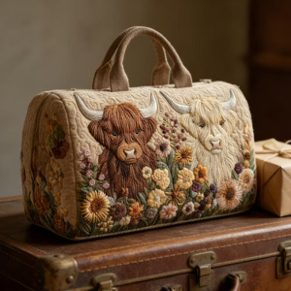 Handheld Woven Travel Bag