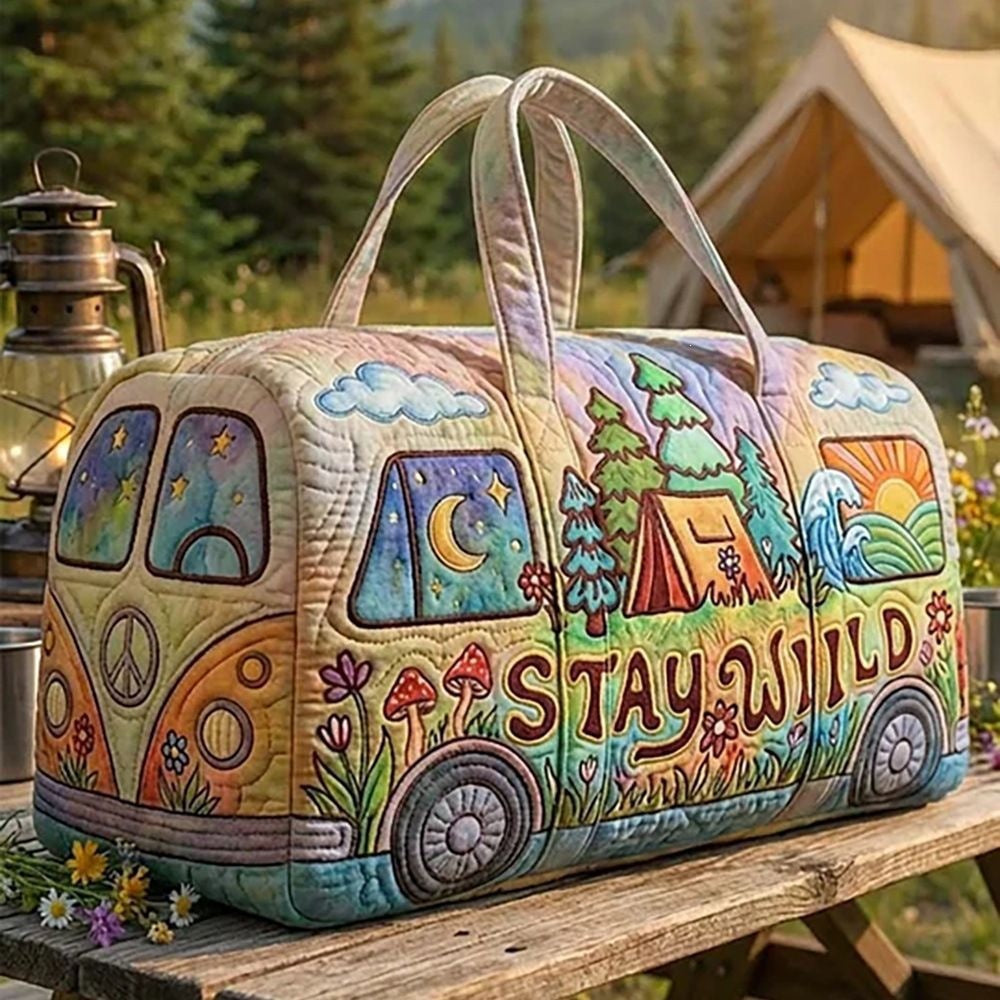 Handheld Woven Travel Bag