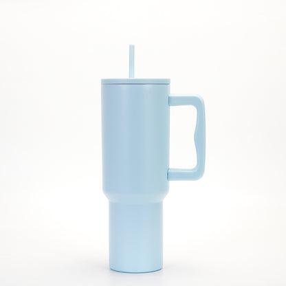 Handle-equipped insulated cup