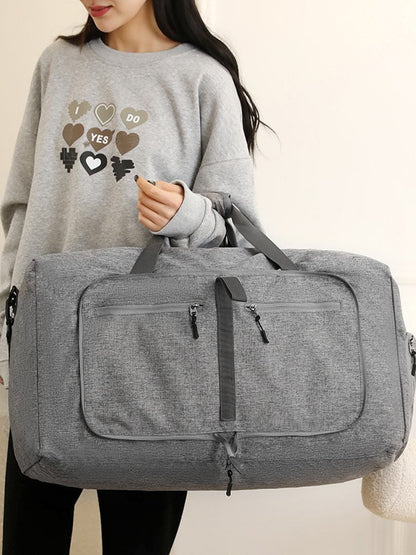 Handlebar with shoe compartment handbag