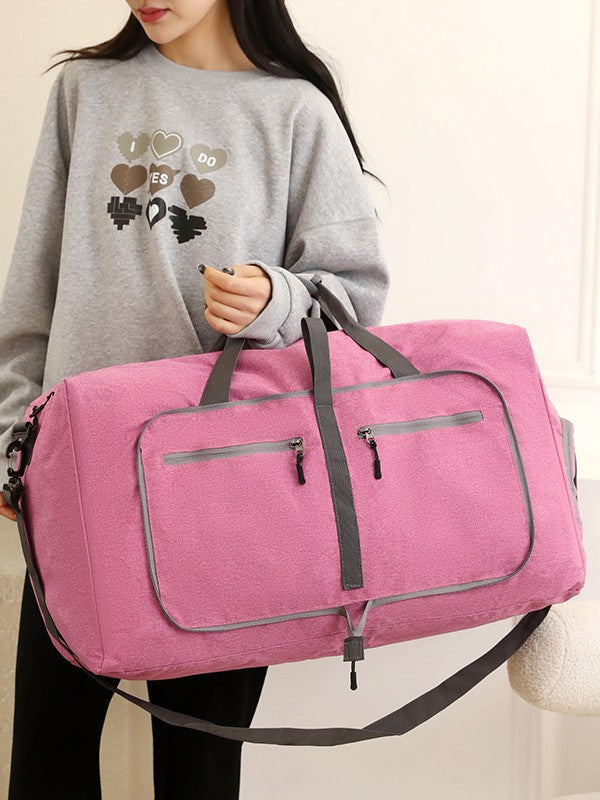 Handlebar with shoe compartment handbag
