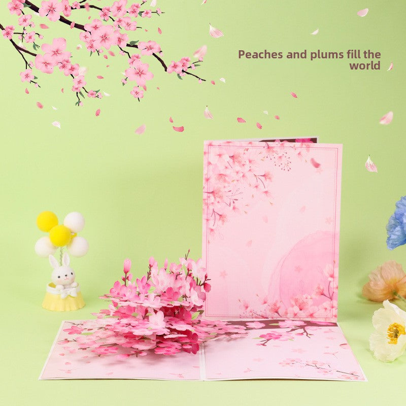 Handmade 3D Floral Pop-Up Cards
