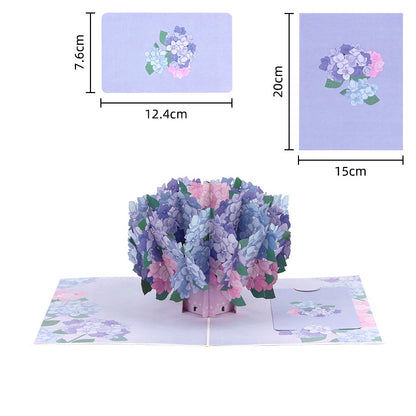 Handmade 3D Floral Pop-Up Cards