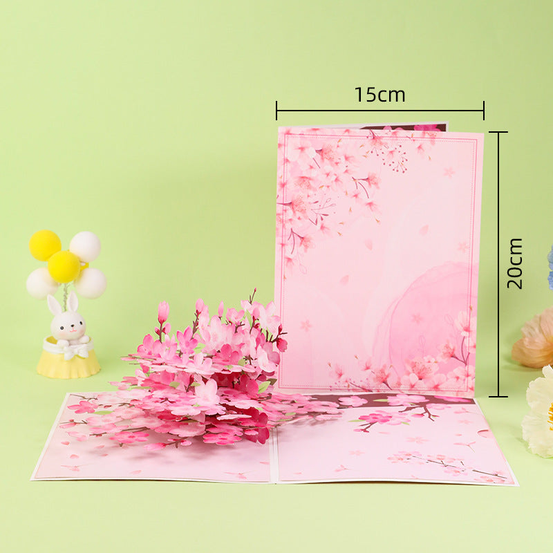Handmade 3D Floral Pop-Up Cards
