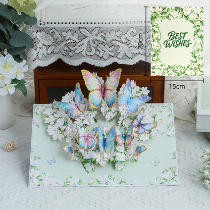Handmade 3D Floral Pop-Up Cards