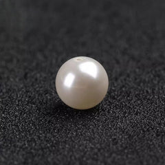 White shell beads