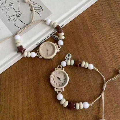 Handmade Bracelet Watch with Quartz Movement