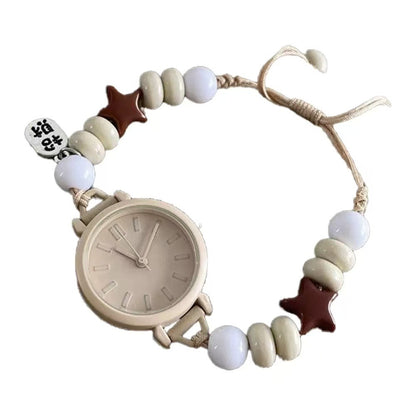 Handmade Bracelet Watch with Quartz Movement