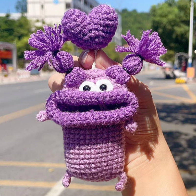Handmade Cartoon Key Organizer Pouch