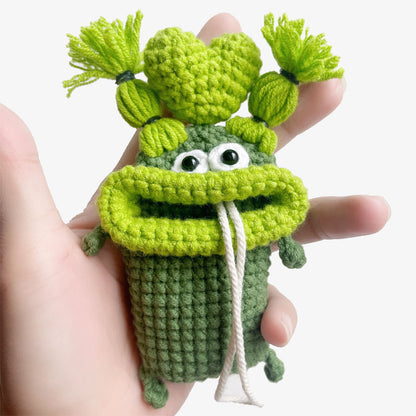 Handmade Cartoon Key Organizer Pouch